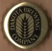 USA Plastic Lined Beer Crown Bottle Cap: Dakota Brewing