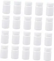 Portable Capsule Bottles 50ml Medicine Storage Wide Mouth Pill Organizer Box