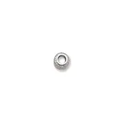 14k White Gold VS Diamond Circle Pendant