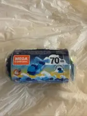 Mattel Canada Inc. Mega Construx Wonder Builders 70 Piece Tube [Blue]