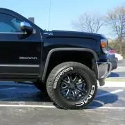 Tire Lettering Fits GMC SIERRA Stickers 8xpcs fits 16"-22" FOR 4 TIRES SET