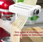Kitchenaid Mixer Attachments Pasta roller 3-in-1 Spaghetti Cutter Pasta Maker