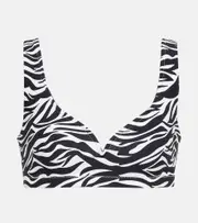 [Alexandra Miro] Alexandra Miro Kamala bikini top AU 8 black