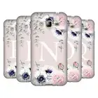 NATURE MAGICK FLORAL MONOGRAM PINK FLOWERS 2 SOFT GEL CASE FOR SAMSUNG PHONES 3