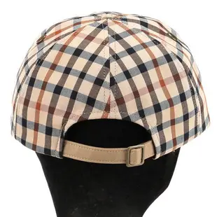 DAKS 日本製 經典格紋 鴨舌帽 棒球帽 休閒帽 帽子
