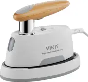 Clothes Steamer Iron, Portable Press & Steam 2-In-1 Fabric Wrinkle Remover, Cont