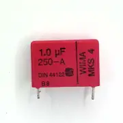 1uF 1000nF 250V WIMA CAPACITOR MKS-4 Polyester Metallized