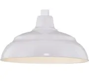 Millenium Lighting 14" RM WHS14-WH Warehouse Shade Wet Rated