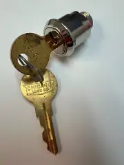 Chicago Lock key# 1312 with Shell and 2 keys Set of 25 Locks