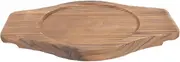 Tofficu Stone Pot Wooden Bottom Mat Casserole Round Wooden Tray Sizzling Hot Pot Trivet Bibimbap Bowl Trivet Pot Trivet Stand Bowl Mat Korean Bowl Tray Hot Pan Trivet Teapot 16c Food