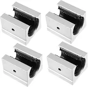 GARVALON 20mm Linear Rails Sbr20uu Carriage Slider Ball Bearings Load Handling Versatile for CNC Machinery