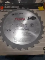 Black & Decker Piranha Blades Circular Saw Blade [7-1/4" Diameter]- New