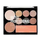 Swiss Beauty Ultra Professional Palette-Contain highlighter-Blush-Contour-18.9g