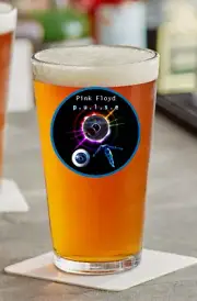 Pink Floyd (Pulse) - Rock and Roll - 16oz Pint Beer Mixing Glass Pub Barware 25