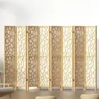 Portable Partition Room Divider Foldable Panels Screen Privacy Stand Lightweight