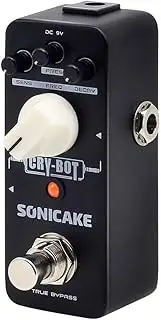 SONICAKE Auto Wah Pedal Auto Wah Guitar Pedal Guitar Effect Pedal Envelope Filter Cry-Bot True Bypass