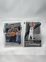 2020-21 Panini Donruss Devin Vassell (2) Card Rookie Lot. See Description!