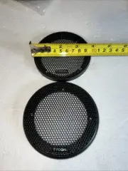FOCAL 3 1/2 PROTECTIVE GRILLS COVERS FOR MIDRANGE SPEAKERS PAIR