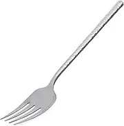 Carlisle 60202 Hammered Stainless Steel Cold Meat Fork, 12"