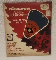 Vintage Disston "S" 7 1/4" Circular Saw Blade New Old Stock