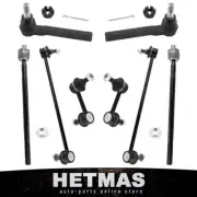 Fits 2004-2009 Nissan Quest 8PCS Front & Rear Sway Bar Ends Inner Outer Tie Rods (for: Nissan)