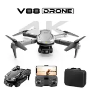 V88 4K Dual Camera Foldable Drone - HD Aerial Photography, Altitude Hold