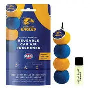 Roadtrip Essential Air Freshener Set West Coast Eagles Coconut Lime 5ml