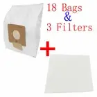 18 X Vacuum Cleaner Bags & 3 Filters For Wertheim 7 Series W9000 W9000PH