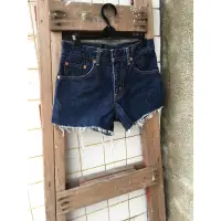 在飛比找蝦皮購物優惠-W27 高腰 Levis 牛仔短褲 506 二手Levi's