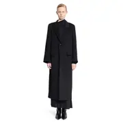 [TOTEME] Cappotto classico a doppio strato Black