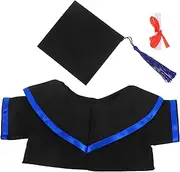 GETAJGHSD 1 Set Doll Graduation Robe Apparel Mini Stuffed Animals Costumes Mini Plush Dolls Graduation Bear Graduation Dress Graduation Stuffed Animal Bear Graduation Costume Pp Cotton