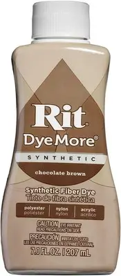 Rit Dye UR810.CHBR Fabric Liquid Dye Synthetic Dyemore, Chocolate Brown