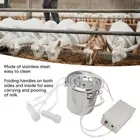 HG Goat Milking Machine Suction Pulsation Vacuum Electric Milker Portable Automa