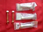 Rigid Baseboard Door Stops 2 Goldtoned 3 White 3.5"