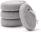 4-Pack Natural Pumice Stones for Smooth Feet & Hands - Callus Remover Tools