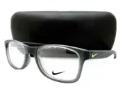 New Nike Eyeglasses 5004 010 Matte Anthracite 46-17-125 with Case