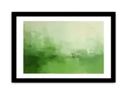 Green Abstract Framed Art Framed print Art Poster