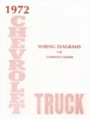 CHEVROLET 1972 Truck Wiring Diagram 72 Chevy Pick Up