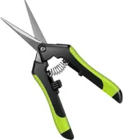 Gardening Scissors 6.5" Hand Pruner Pruning Shear W/Stailess Steel Blades Green