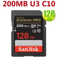 在飛比找Yahoo!奇摩拍賣優惠-SanDisk SDXC 128GB 128G【200MB/