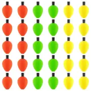 20/30pcs Fly Fishing Floats Strike Indicators Eva Foam Bobbers Trout Freshwater
