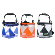 Portable EVA Camping Fishing Bucket Fish Live Bait Water Container Easy to Use