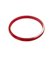 Vintage Red Acrylic Bangle Bracelet