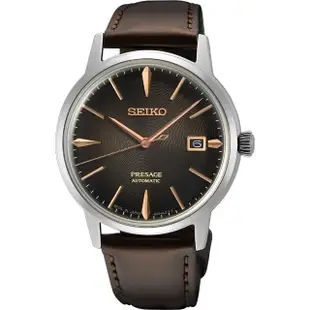 【SEIKO 精工】Presage Cocktail 雞尾酒機械婉錶 禮物 母親節(4R35-005E0J/SRPJ17J)