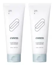 Cutem A-Cure Purifying Foam Cleanser 150ml x 2pcs Moisturizing K-Beauty