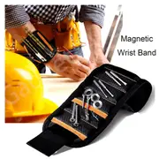2 x Strong Magnetic Wrist Band Strap Magnet Screws Bolts Nuts Nails Tools Holder