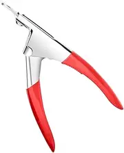 Fake Nail Clippers | Manicure Tool for Home - Type U Stainless Fingernail Trimmer for Salon Home Nail Design, Clippers for Precise Manicures