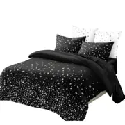 Dark Ultra Soft Duvet Doona Cover Set Vary Size