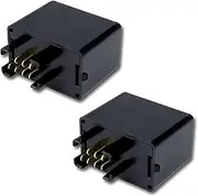 Mellisso 2X 7 Pin LED Indicator Flasher Relay for GSXR 650 750 1000 Bandit