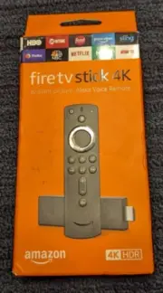 Amazon Fire TV Stick 4k HDR media streaming alexa remote 2nd Gen NEW